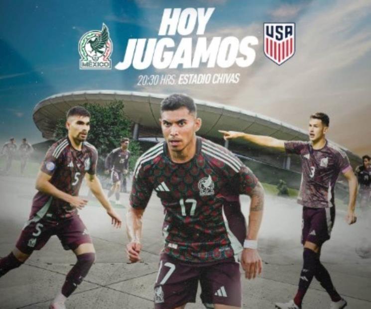 Se enfrentarán hoy México y Estados Unidos en el Akron Se enfrentarán hoy México y Estados Unidos en el Akron
