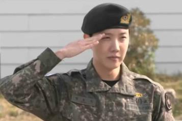J-Hope de BTS termina su servicio militar en Corea del Sur