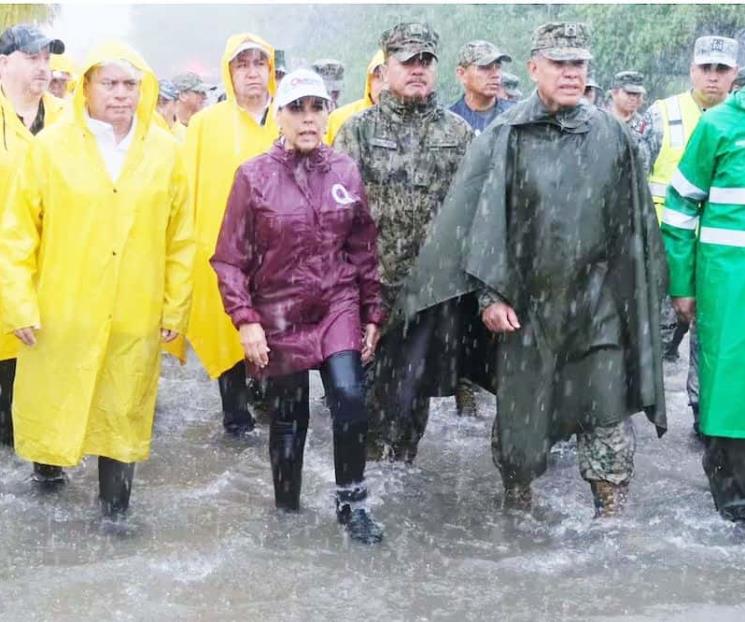 Provoca tormenta Nadine lluvias e inundaciones en Chetumal Provoca tormenta Nadine lluvias e inundaciones en Chetumal