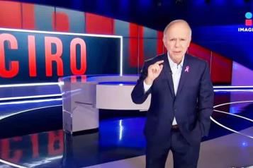 Cierra ciclo Ciro G&oacute;mez Leyva en su noticiero nocturno