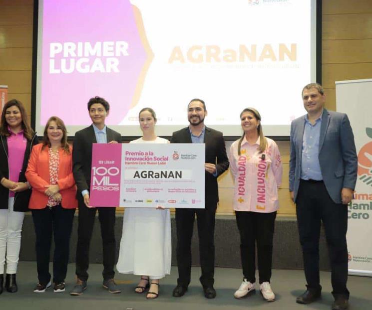 Premian proyectos de innovación que buscan mitigar el hambre Premian proyectos de innovación que buscan mitigar el hambre