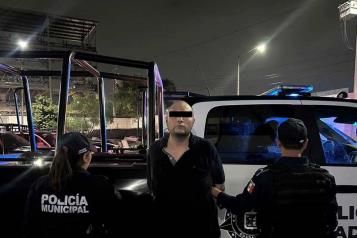 Lesiona a policía con réplica de arma