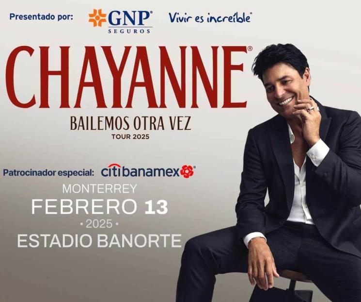 Chayanne bailará otra vez en Monterrey en 2025 Chayanne bailará otra vez en Monterrey en 2025