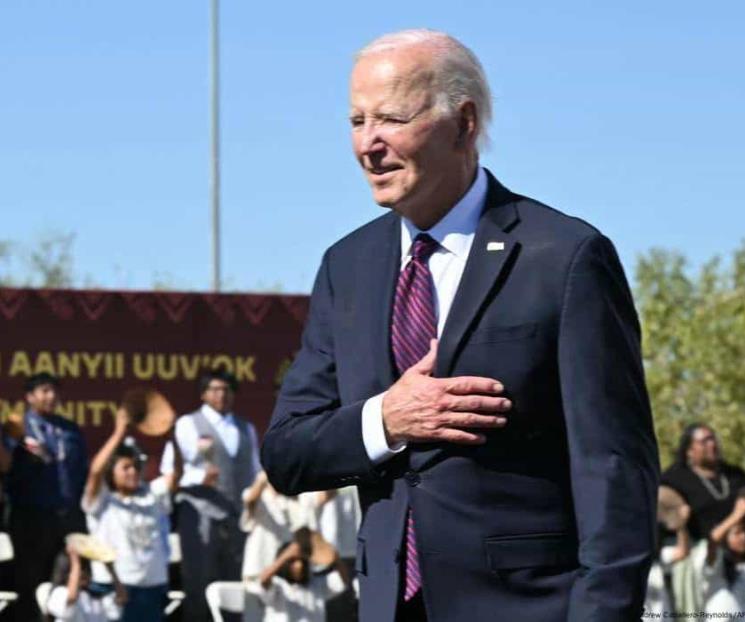 Se disculpa Joe Biden con comunidades indígenas Se disculpa Joe Biden con comunidades indígenas