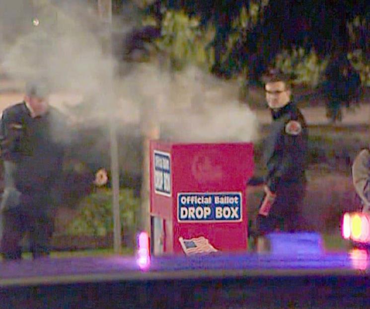 Incendian buzones electorales de Oregon y Washington Incendian buzones electorales de Oregon y Washington