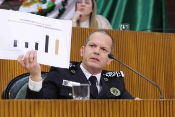 Asegura secretario de Seguridad disminuir taza de homicidios