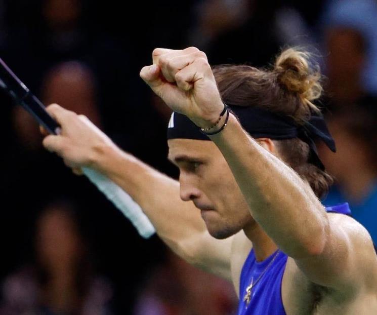 Se corona Alexander Zverev en el Másters de París Se corona Alexander Zverev en el Másters de París