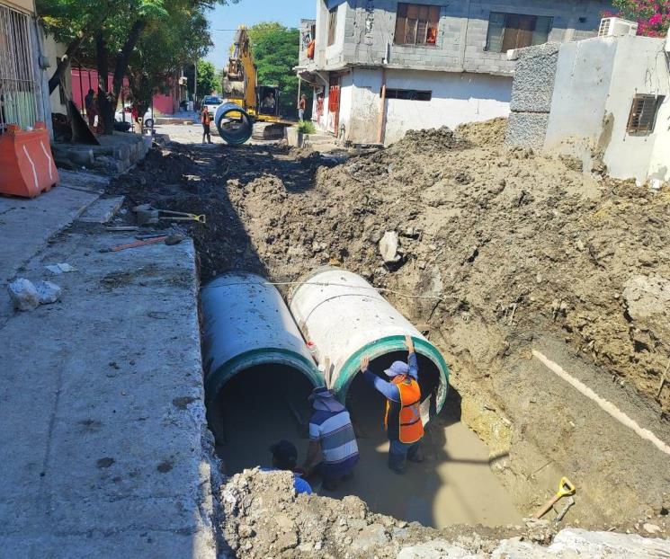 Construirá Monterrey drenaje pluvial en la colonia Francisco Villa Construirá Monterrey drenaje pluvial en la colonia Francisco Villa