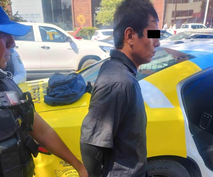 Aprehenden a extranjero con droga Aprehenden a extranjero con droga