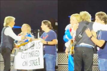 Paul McCartney le da bendición a pareja en Monterrey