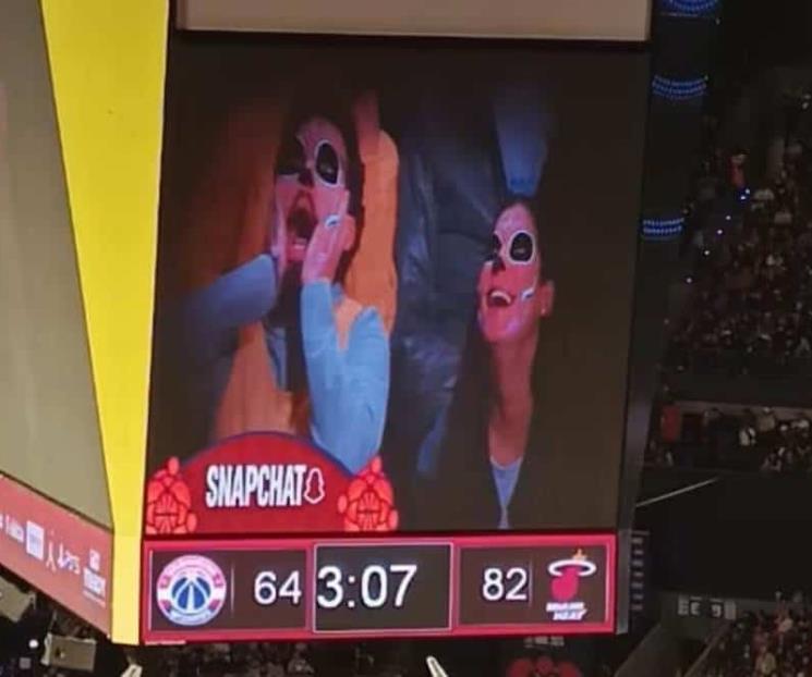 Snapchat sorprende a fanáticos de la NBA