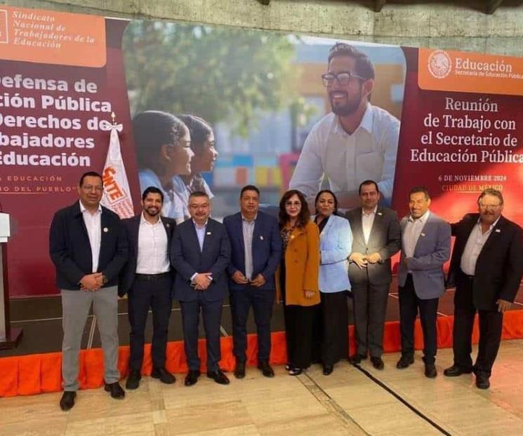 Establecerán SNTE y autoridades educativas mesas de trabajo