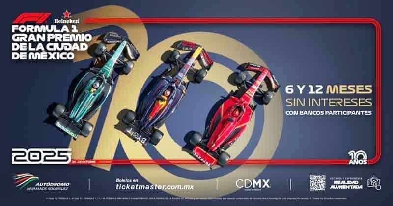 Vuelan los boletos para el Gran Premio de México Vuelan los boletos para el Gran Premio de México