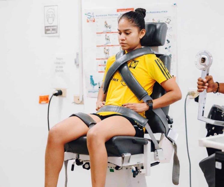 Pierde Tigres Femenil a Belén Cruz por lesión de ligamento cruzado Pierde Tigres Femenil a Belén Cruz por lesión de ligamento cruzado