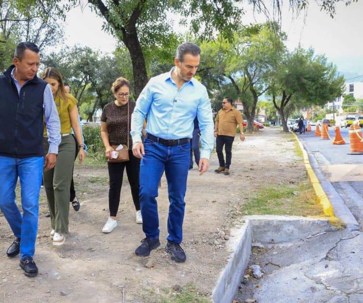 Supervisa Adrián rehabilitación del Parque Roma Supervisa Adrián rehabilitación del Parque Roma