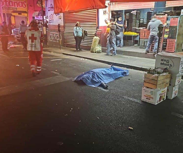 Deja riña una víctima mortal en el Centro