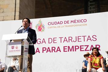 Anuncia Mario Delgado aumento de presupuesto para la SEP