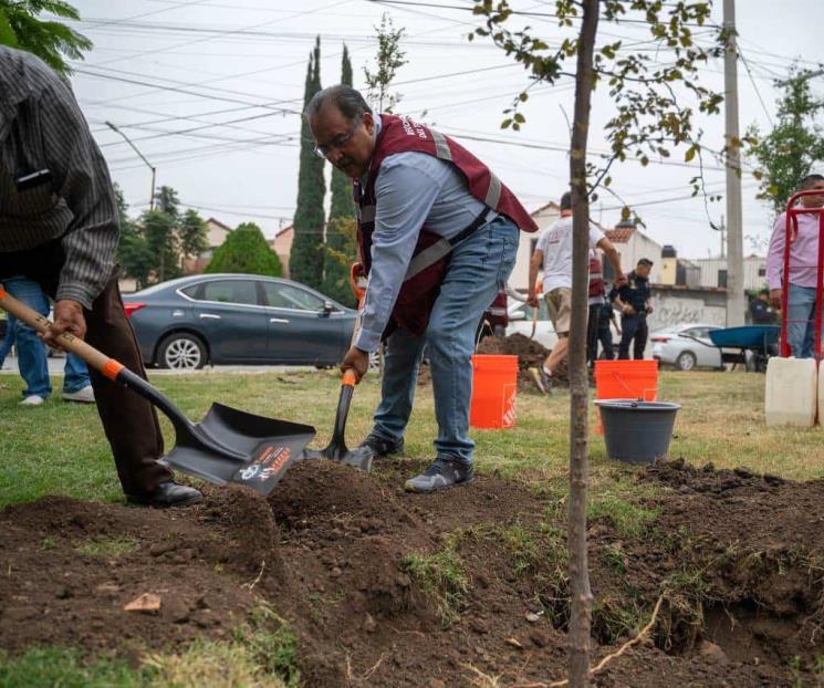 Continúa en Escobedo el programa ‘Pulmones Comunitarios