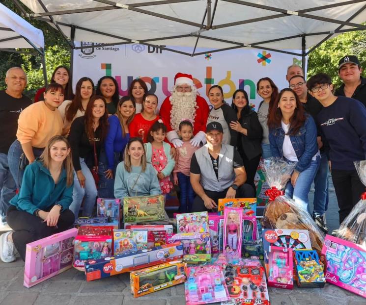 Recolectan en Santiago más de 2 mil artículos en el ‘Jugetón 2024’