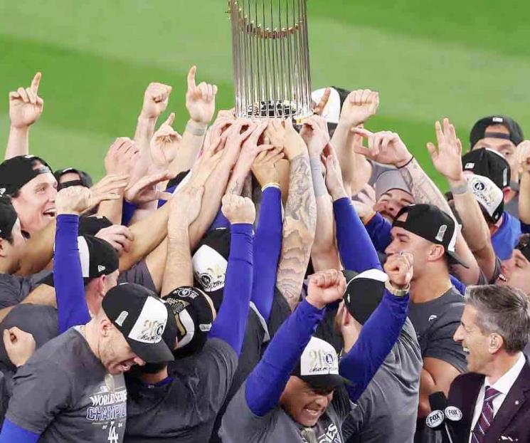 Recibe Dodgers millonada por ganar Serie Mundial
