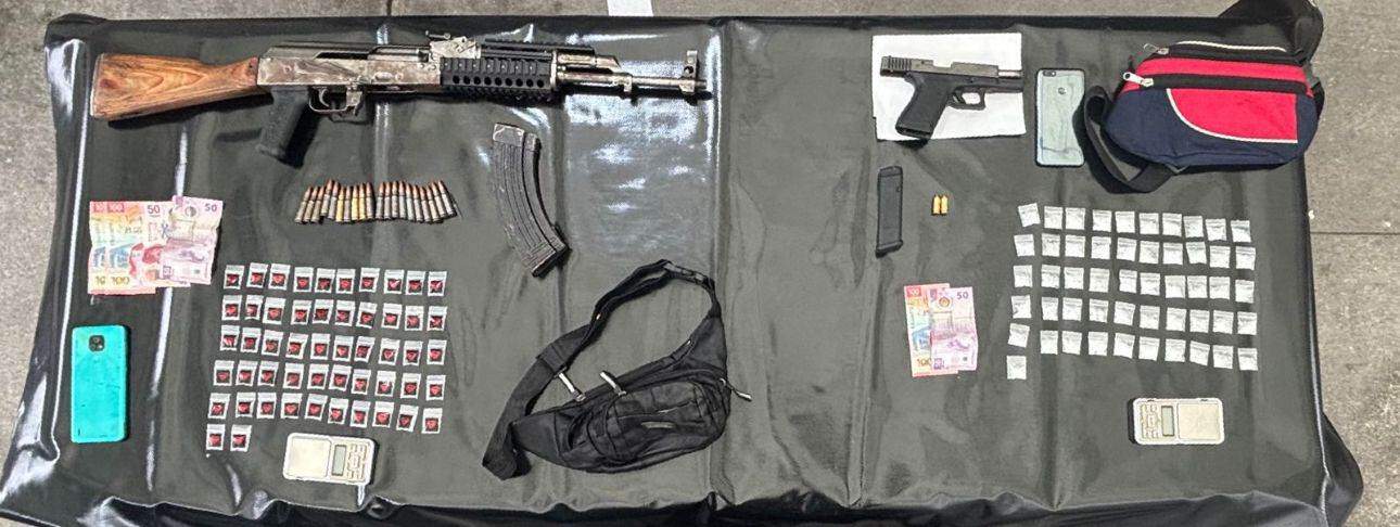 En un operativo simultaneo, personal del Grupo de Coordinación Metropolitana efectuaron la detención de tres delincuentes, en dos intervenciones simultáneas en el municipio de García.