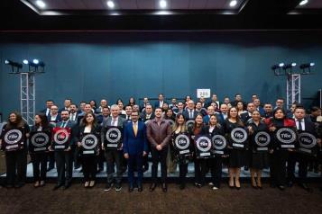 Entregan Distintivo TRe, Trabajo Responsable