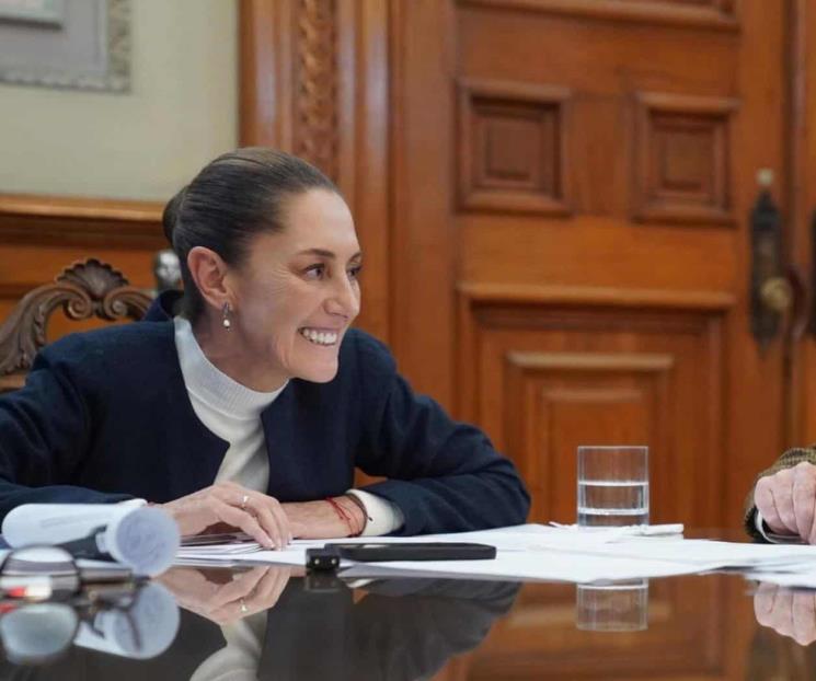 Niega Sheinbaum haber reclamado por amenaza arancelaria a Trump Niega Sheinbaum haber reclamado por amenaza arancelaria a Trump