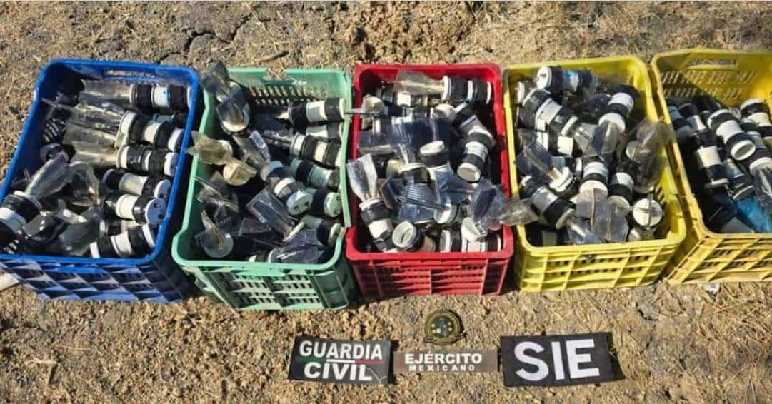 Ejército desactiva 203 explosivos Ejército desactiva 203 explosivos