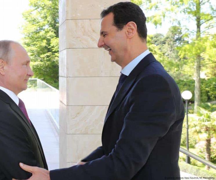 Otorga Rusia asilo a Al Assad tras la caída de su régimen Otorga Rusia asilo a Al Assad tras la caída de su régimen