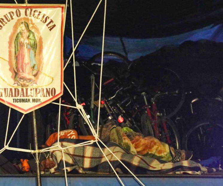 Peregrinos enfrentarán bajas temperaturas y ligeras lluvias