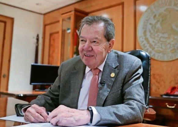 Reviven a Porfirio Muñoz Ledo en San Lázaro