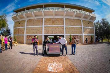 Inauguran Unidad Deportiva en General Terán