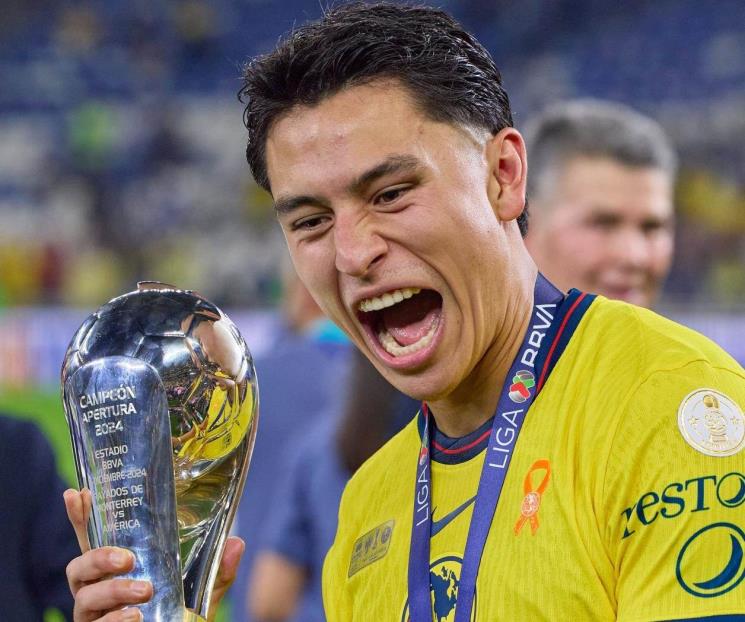 Jugadores de América, felices por el tricampeonato Jugadores de América, felices por el tricampeonato
