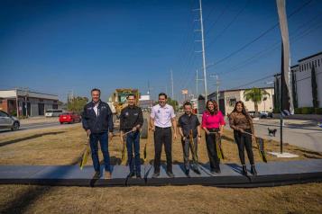 Inician obras en la carretera Apodaca-Juárez