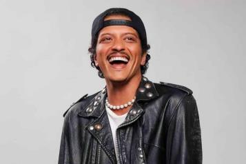 Bruno Mars hace historia con r&eacute;cord en Spotify