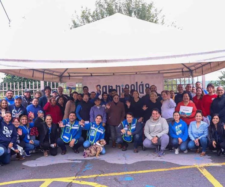 Realiza San Nicolás último ‘Arboleando’ del año en dos colonias