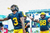 Se corona la Universidad de Michigan en el ReliaQuest Bowl