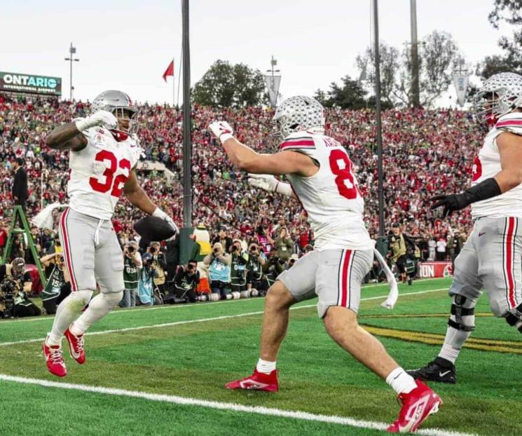 Ohio State supera a Oregon Ducks en el Rose Bowl
