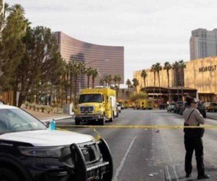 Explosión de Cybertruck en Las Vegas deja un muerto y siete heridos