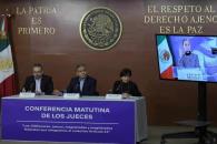 Retoman jueces la lucha contra reforma judicial