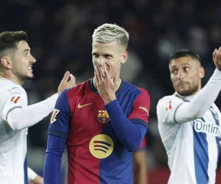 Niega Liga de España y RFEF inscripción de Dani Olmo y Pau Víctor Niega Liga de España y RFEF inscripción de Dani Olmo y Pau Víctor