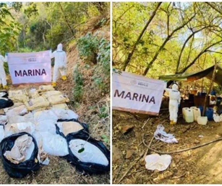 Golpe al narco en Sinaloa; aseguran drogas, armas y vehículos Golpe al narco en Sinaloa; aseguran drogas, armas y vehículos