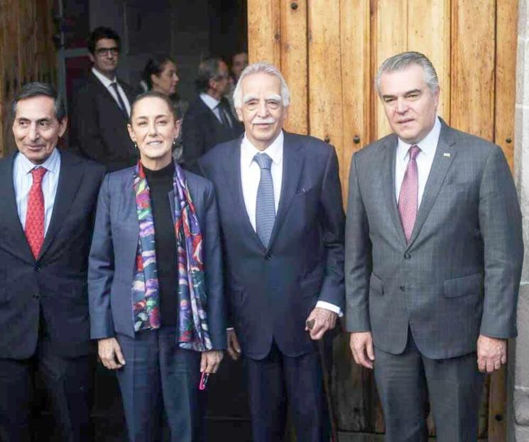 Muestra Sheinbaum a empresarios Plan México Muestra Sheinbaum a empresarios Plan México