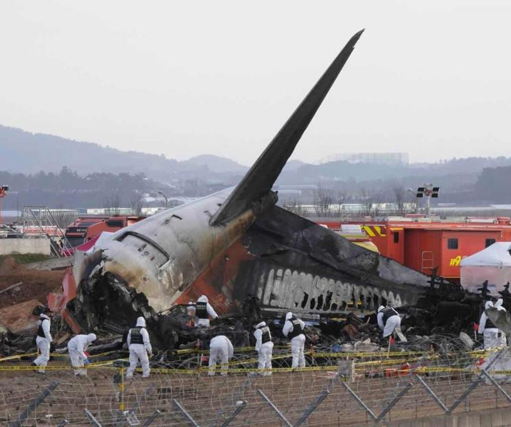 Dejó de funcionar grabadora de avión surcoreano Dejó de funcionar grabadora de avión surcoreano