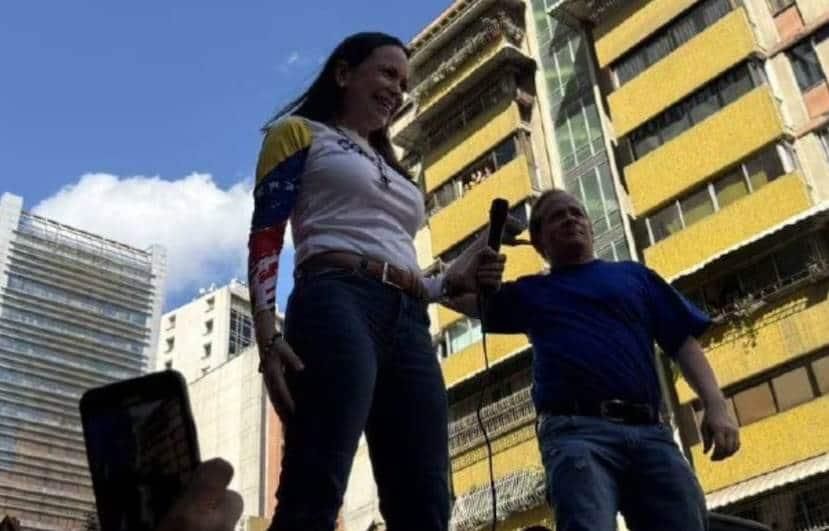 Corina Machado agradece a Trump su preocupación por su seguridad
