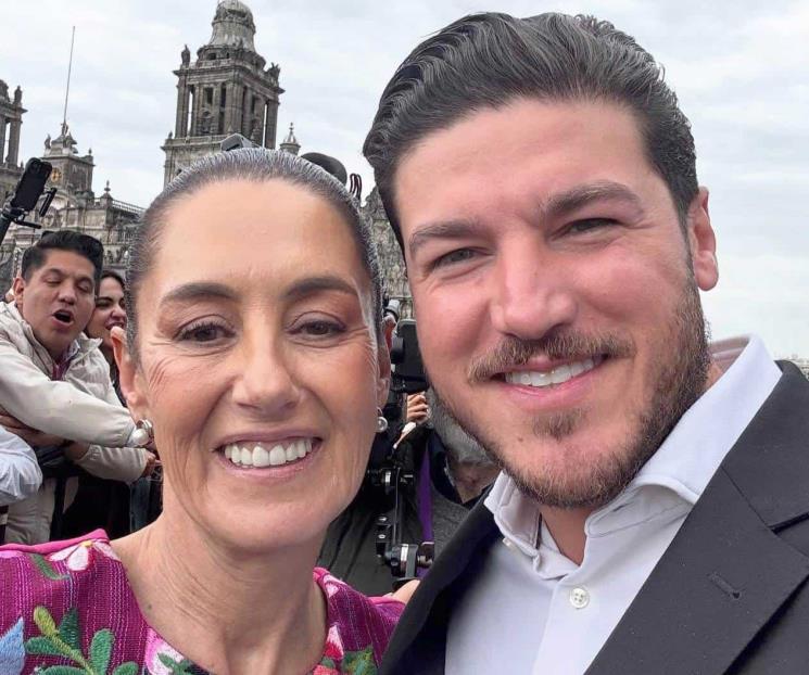 Acude Samuel a Informe de primeros 100 días de Claudia