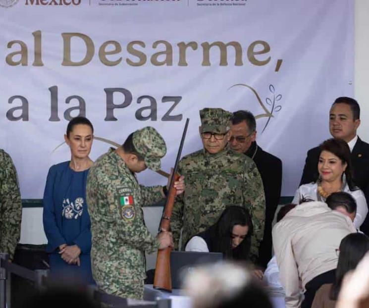 Celebra la Iglesia programa de desarme de armas