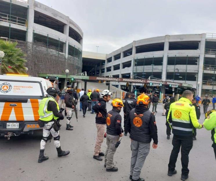 Realizan movilización por supuesto coche bomba Realizan movilización por supuesto coche bomba