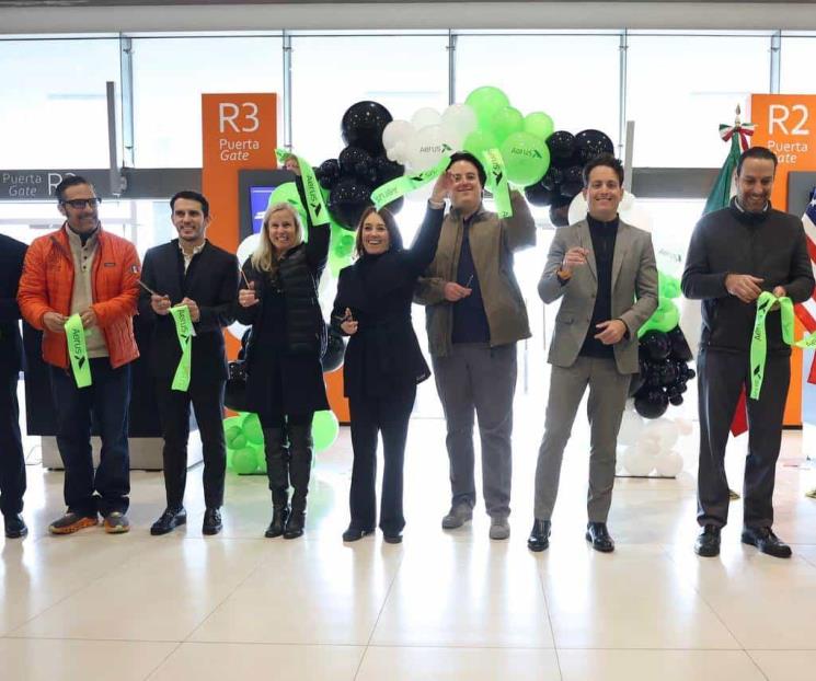 Inaugura Turismo vuelo directo Monterrey-Laredo