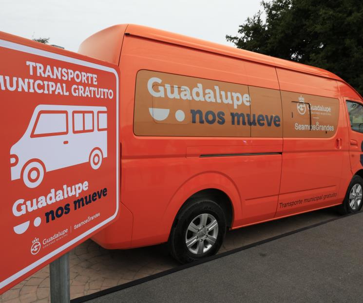 Brindará Guadalupe transporte gratuito a estudiantes y mayores de 50